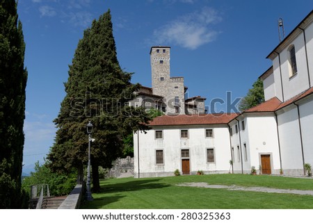 Church in the castle village