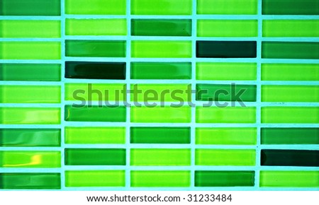 Green rectangles abstract background