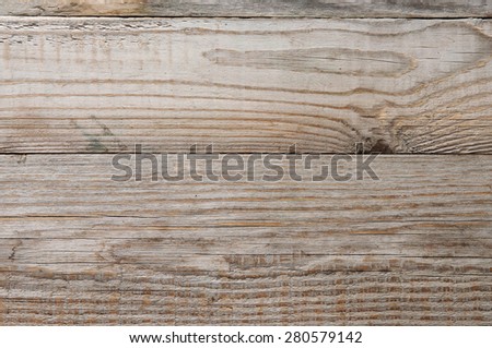 Wooden texture background. three wooden boards with interesting pattern