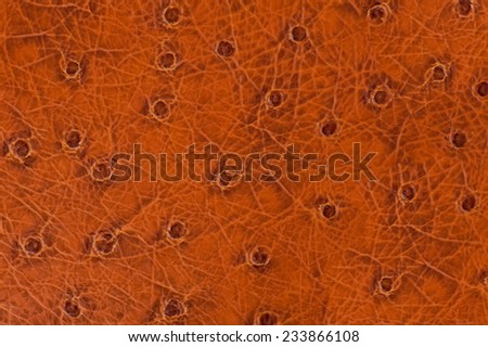 Rusty spotted leather sheet texture abstract, bright brown toned  material, rough surface background in horizontal orientation, nobody.
