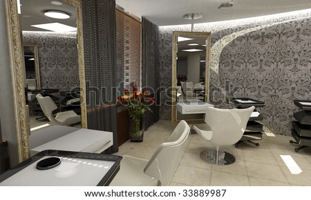 Salon Interior Decor