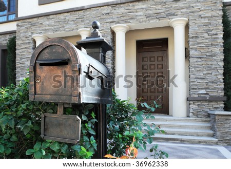 Mail Box of Luxury House