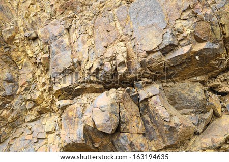 Close Up of a Volcanic Rock in Canary Islands Spain
