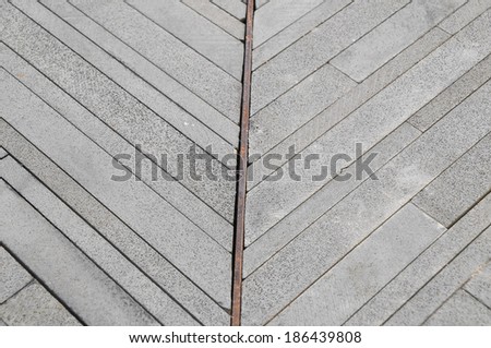 Modern Rock Floor Texture made of thin rocks