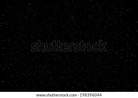 Starry Night Sky with a ot of Stars Background