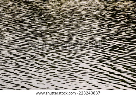 Water Pattern Texture Background with Ripples