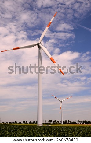 Windmill Wind Turbine Renewable Green Energy Source