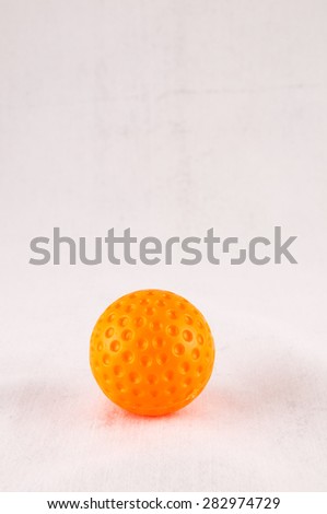 Classic Style Round Golf Ball Textured Sphere