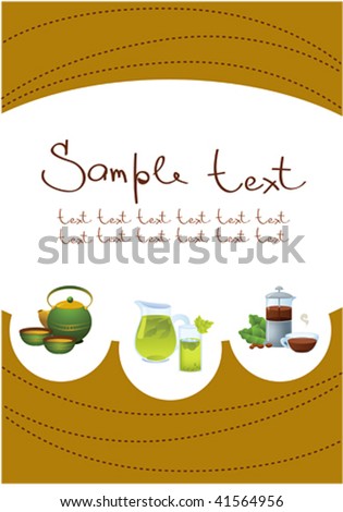 Menucoffee Shop on Template Of Menu For Restaurant Or Coffee Shop Stock Vector 41564956