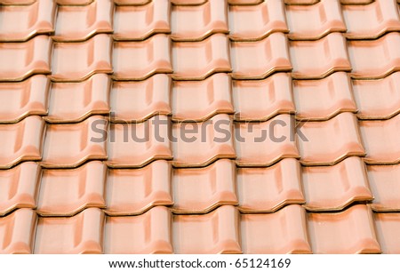backgrounds with red roof of the tile