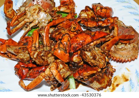 stock photo : Chilli Crab