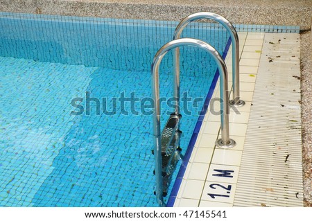 Swimming Pool Ladder Chrome Handle
