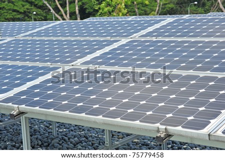 Solar Cell Panel Installation