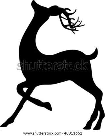 Deer Silhouette Vector