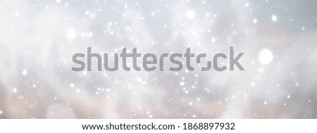 blue snowfall bokeh background, abstract snowflake background blurred abstract blue