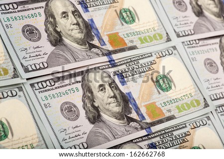 The new U.S. 100 dollar bill