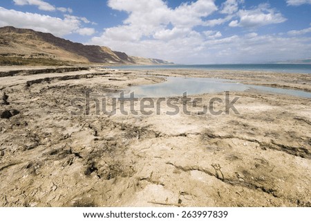 The Dead Sea situated in eastern Israel is a unique location. At 400 meters below sea level it is the lowest place on earth. The Dead Sea is located in the Judean Desert area.