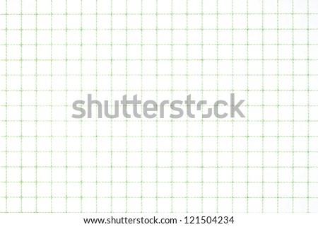 Empty page of lined paper with green lines
