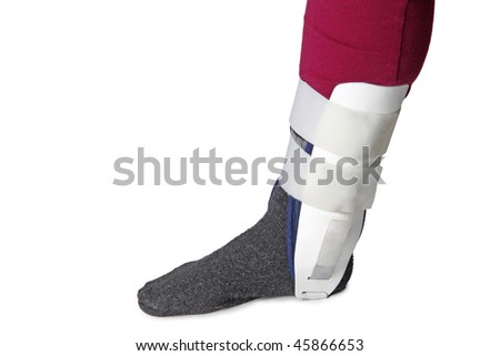 Foot with foot brace
