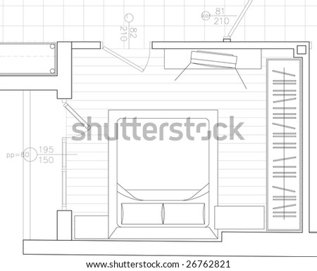 Drawing Of Bedroom