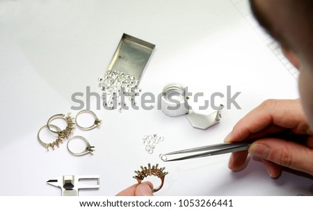 diamond jewelry production and design. hand made special stone selection