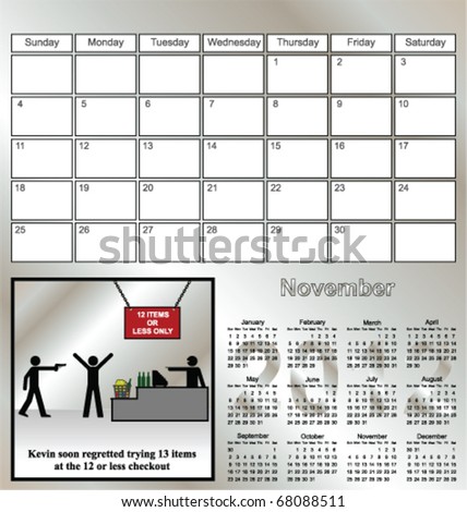 2012 calendar canada. November 2012 Calendar with