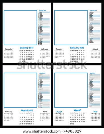 april 2012 calendar. 2012 blank calendar