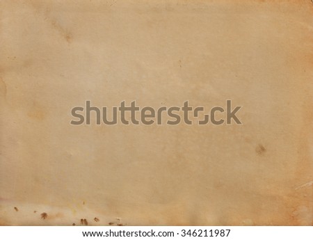 Old brown paper. Brown vintage paper background