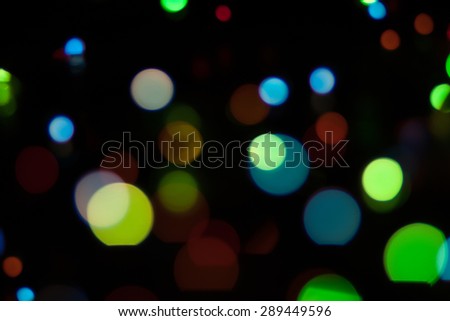 Vintage bokeh background. Fairy defocused backdrop. Hipster photo wallpaper. Chicago style. Party invitation template. Celebration wallpaper. Blurry lights.
