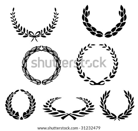 Set Of Vector Laurels - 31232479 : Shutterstock