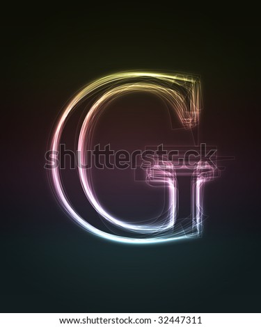 Glow Font