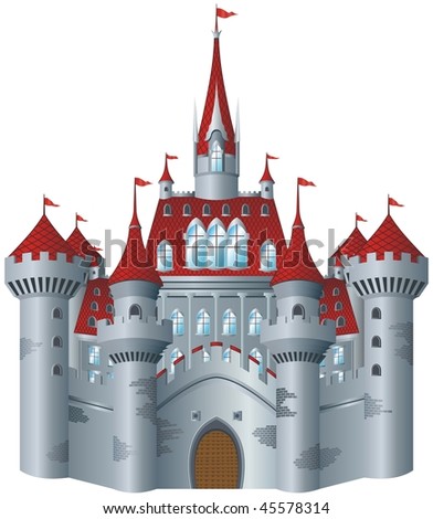 Fairy Tale Castle Drawing