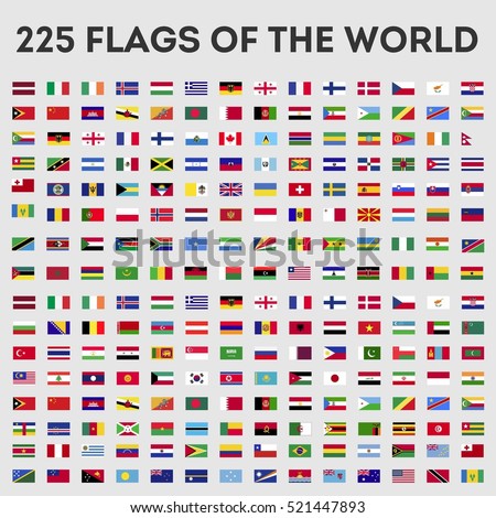 Flags of the world Vector Graphics