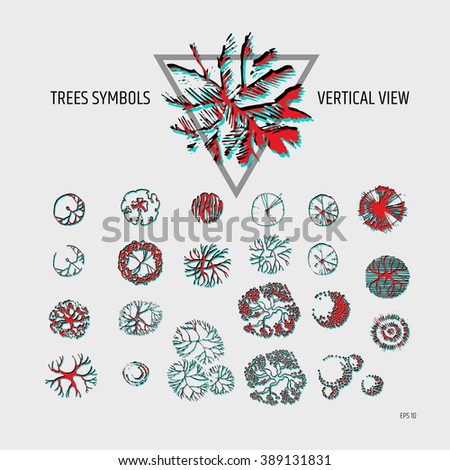 Landscape Architecture Drawing Symbols architectural drawing. trees line symbols in top view. landscape Landscape Architecture Drawing Symbols architectural drawing. trees line symbols in top view. landscape