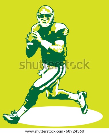 Quarterback Illustration