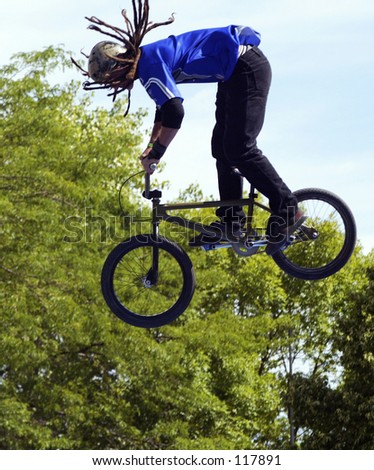 Stunt Bicycle Rider