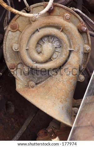 Rusted Auto Horn