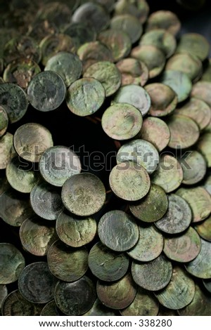 stock photo : Roofing Nail Heads. Save to a lightbox ▼. Please Login