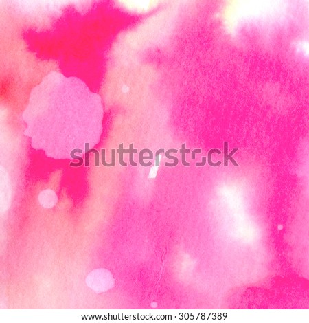 Pink ink watercolor texture. Beautiful background image, prints well on white paper. Suitable for any print or digital media.