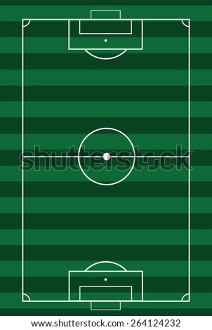 A realistic textured grass football