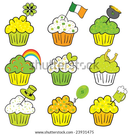 Go Green Cupcakes for St. Patrick's
