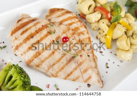 Chicken Plate, Grill White Meat