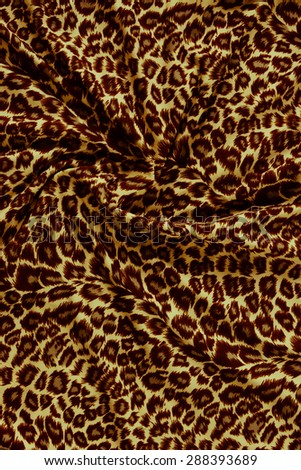Tiger textile piece of clothes