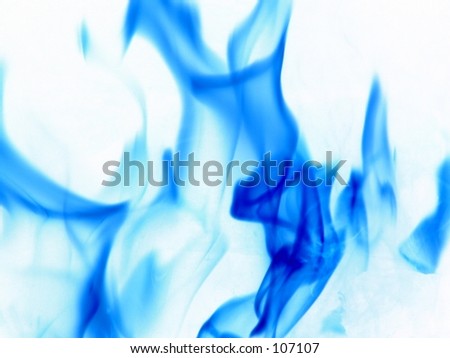 abstract inverted flames with range of flame intensity, movement and folding