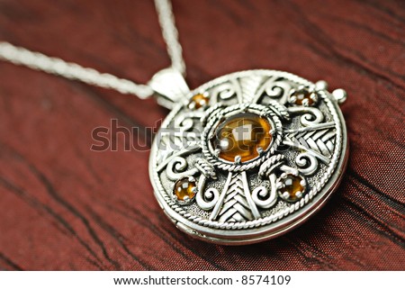 Celtic Silver Locket