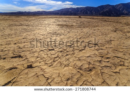 Dry lake