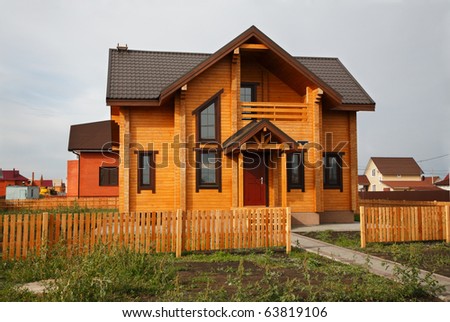 New Wooden House for sale