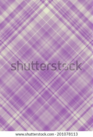 Gentle checkered background with purple and yellowish stripes
