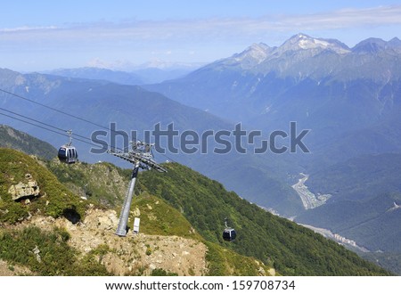 Gondola lift \
