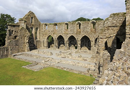 Jerpoint Abbey is ruined Cistercian abbey near Thomastown, County Kilkenny, Ireland.